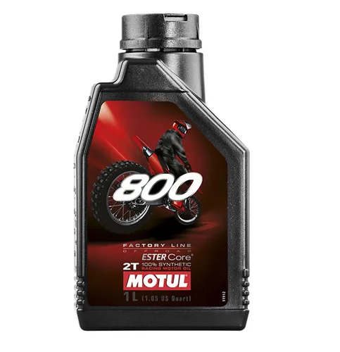 Motul 800 2T Off Road Synthetic Engine Motor Oil 1 Liter Quart