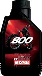 Motul 800 2T Off Road Synthetic Engine Motor Oil 1 Liter Quart