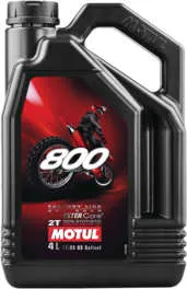 Motul 800 2T Off Road Synthetic Engine Motor Oil 4 Liter 1 Gallon