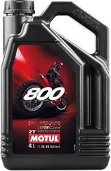 Motul 800 2T Off Road Synthetic Engine Motor Oil 4 Liter 1 Gallon