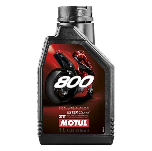 Motul 800 2T Road Synthetic Engine Motor Oil 1 Liter Quart