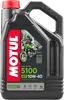 Motul 5100 4T Synthetic Blend 10W40 Motor Engine Oil 4 Liter 1 Gallon