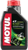 Motul 5100 4T Synthetic Blend 10W50 Motor Engine Oil 1 Liter 1 Quart 2