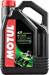 Motul 5100 4T Synthetic Blend 10W50 Motor Engine Oil 4 Liter 1 Gallon