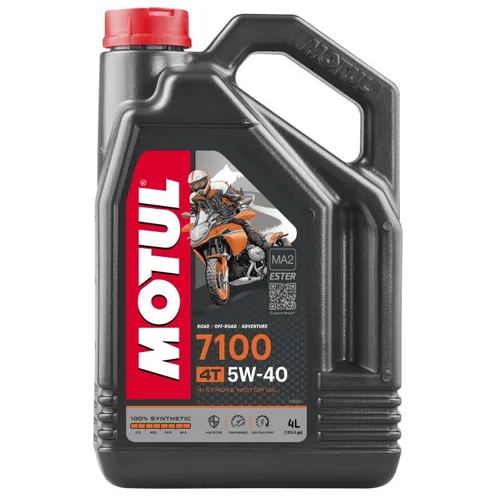 Motul 7100 4T 5W40 Synthetic Motor Engine Oil 4 Liter 1 Gallon