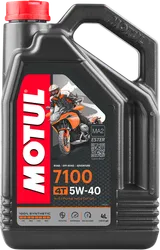 Motul 7100 4T 5W40 Synthetic Motor Engine Oil 4 Liter 1 Gallon