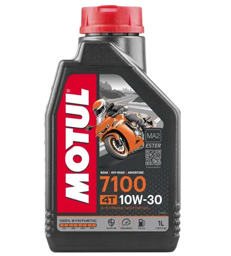 Motul 7100 4T 10W30 Synthetic Motor Engine Oil 1 Liter Quart 4
