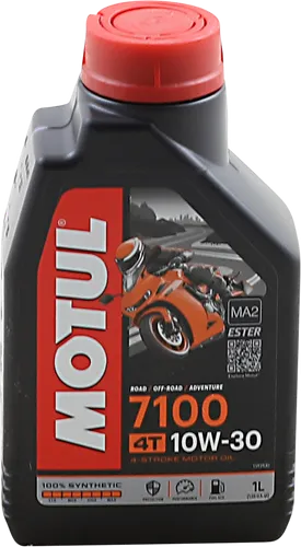 Motul 7100 4T 10W30 Synthetic Motor Engine Oil 1 Liter Quart