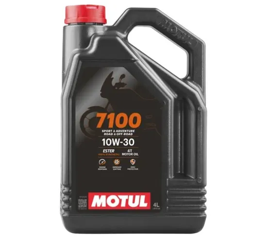 Motul 7100 4T 10W30 Synthetic Motor Engine Oil 4 Liter 1 Gallon