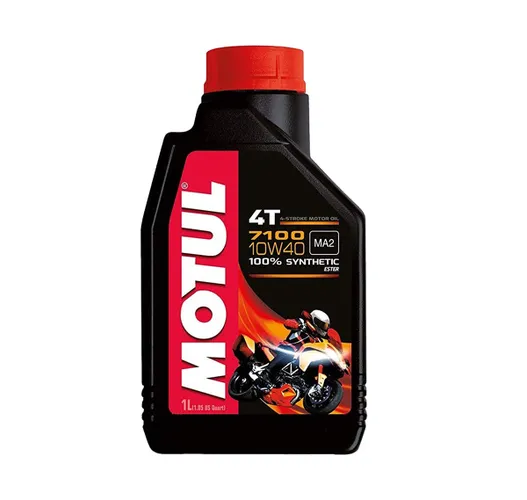 Motul 7100 4T 10W40 Synthetic Motor Engine Oil 1 Liter Quart 5