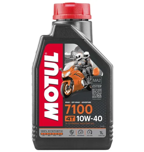 Motul 7100 4T 10W40 Synthetic Motor Engine Oil 1 Liter Quart 3