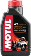 Motul 7100 4T 10W40 Synthetic Motor Engine Oil 1 Liter Quart 2