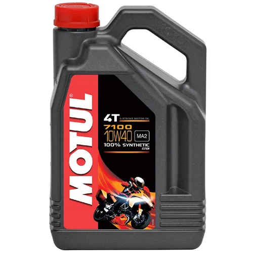 Motul 7100 4T 10W40 Synthetic Motor Engine Oil 4 Liter 1 Gallon