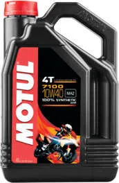 Motul 7100 4T 10W40 Synthetic Motor Engine Oil 4 Liter 1 Gallon