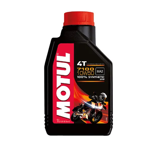 Motul 7100 4T 10W50 Synthetic Motor Engine Oil 1 Liter Quart