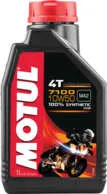 Motul 7100 4T 10W50 Synthetic Motor Engine Oil 1 Liter Quart