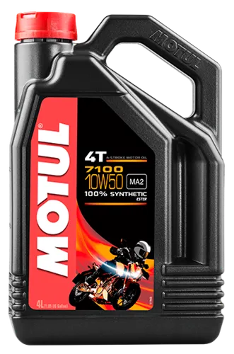 Motul 7100 4T 10W50 Synthetic Motor Engine Oil 4 Liter 1 Gallon