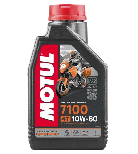Motul 7100 4T 10W60 Synthetic Motor Engine Oil 1 Liter Quart 4