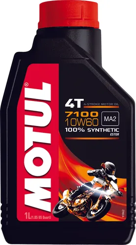 Motul 7100 4T 10W60 Synthetic Motor Engine Oil 1 Liter Quart 3
