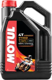 Motul 7100 4T 10W60 Synthetic Motor Engine Oil 4 Liter 1 Gallon