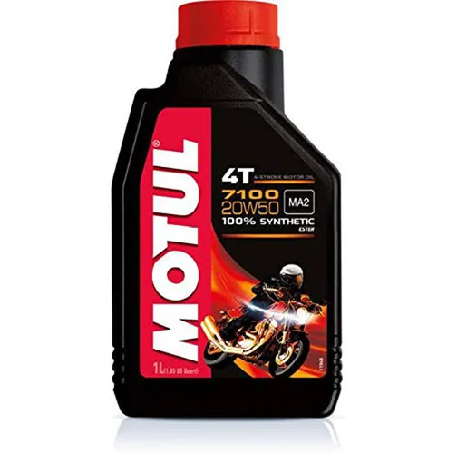 Motul 7100 4T 20W50 Synthetic Motor Engine Oil 1 Liter Quart