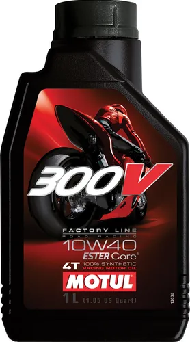 Motul 300V 10W40 Road Racing Synthetic Ester Engine Motor Oil 1 Liter