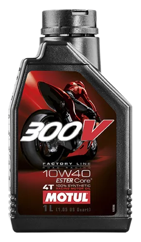 Motul 300V 10W40 Road Racing Synthetic Ester Engine Motor Oil 1 Liter