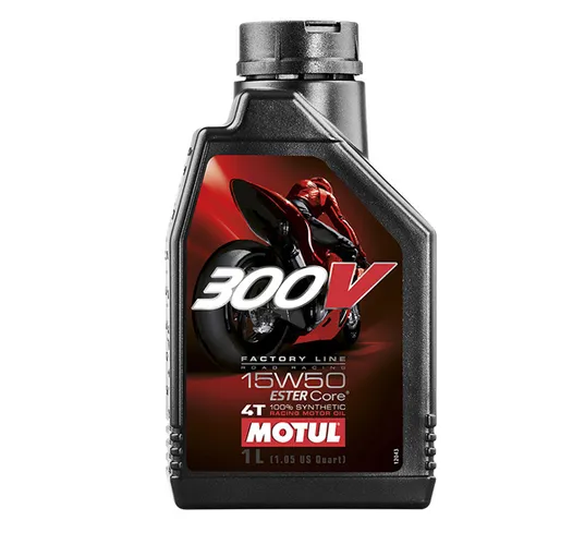 Motul 300V 15W50 Road Racing Synthetic Ester Engine Motor Oil 1 Liter