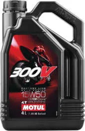Motul 300V 15W40 Road Racing Synthetic Ester Engine Motor Oil 4 Liter 2