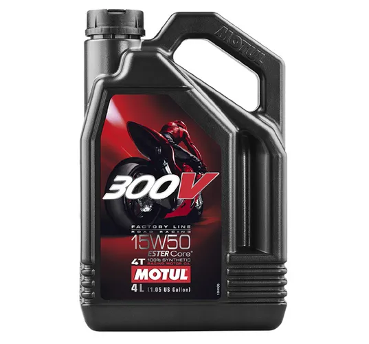 Motul 300V 15W40 Road Racing Synthetic Ester Engine Motor Oil 4 Liter 4