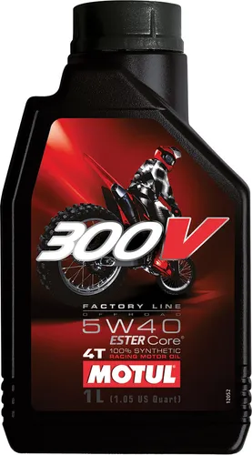 Motul 300V 5W40 Offroad Synthetic Oil 1 Liter Quart 3