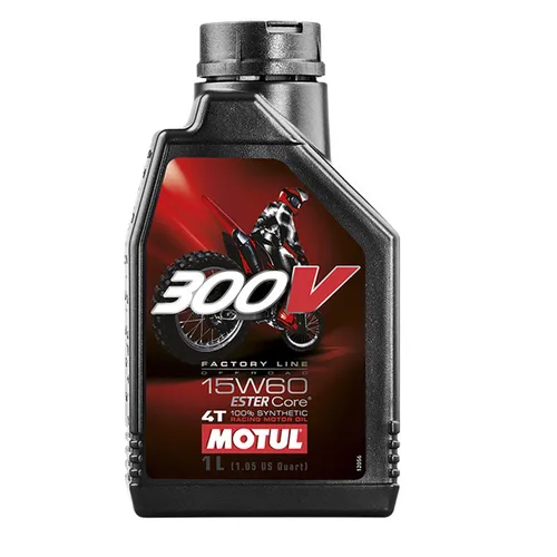 Motul 300V 15W60 Offroad Synthetic Oil 1 Liter 1 Quart