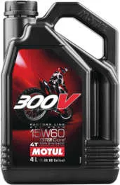 Motul 300V 15W60 Synthetic Offroad Motor Engine Oil 4 Liter 1 Gallon