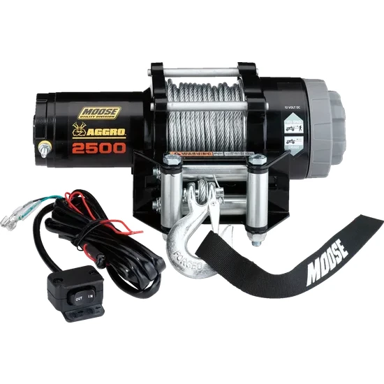 2500 lb Winch - Wire Rope - 50' 3
