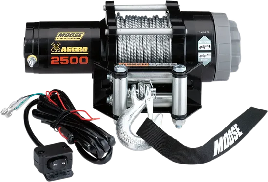 2500 lb Winch - Wire Rope - 50' 1