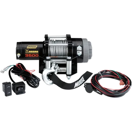 3500 lb Winch - Wire Rope - 50' 3