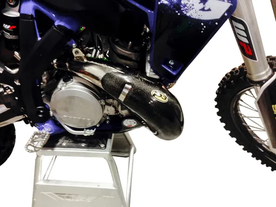 P3 Carbon Fiber FMF Pipe Guard for Sherco SE SC 230 300 2014-2021