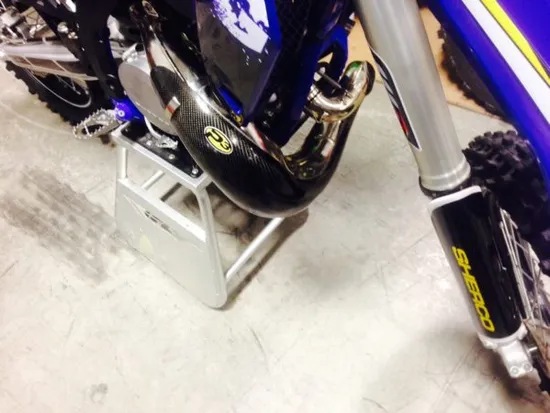 P3 Carbon Fiber FMF Pipe Guard for Sherco SE SC 230 300 2014-2021