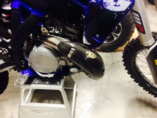 P3 Carbon Fiber FMF Pipe Guard for Sherco SE SC 230 300 2014-2021