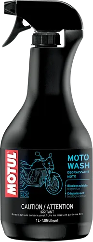 Motul E2 Moto Wash Cleaner Desgreaser Spray 1 Liter Quart