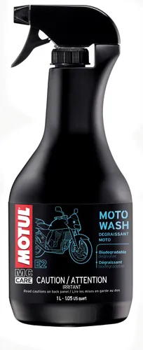 Motul E2 Moto Wash Cleaner Desgreaser Spray 1 Liter Quart