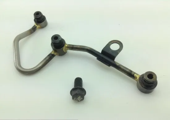 Engine Metal Oil Lines 2008 Kawasaki KFX450R 1209