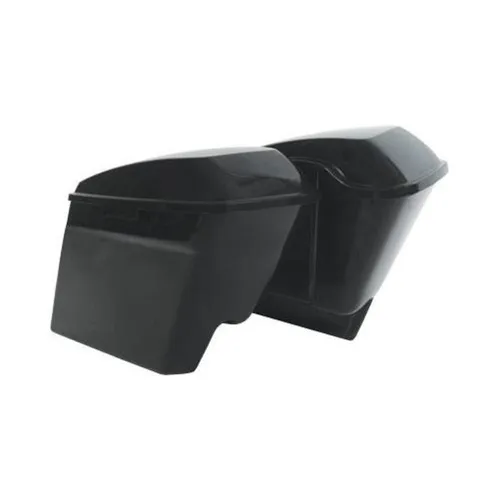 Harddrive ABS Plastic Stretched 4in Saddlebags Left Right Pair
