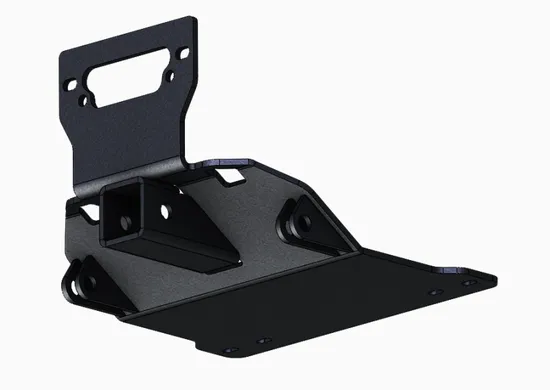 KFI UTV Snow Plow Kit 72 in Wide Steel Straight Blade 6