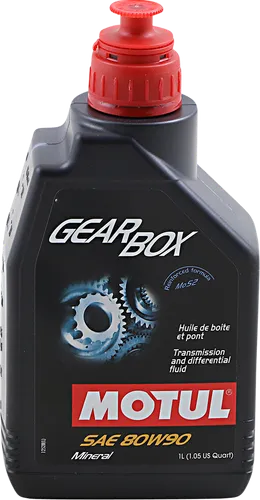 Motul 80W90 Gearbox Mineral Transmission Differential Fluid Lubricant Lube 1 Qt
