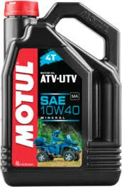 Motul ATV UTV Mineral 10W40 Engine Motor Oil 4 Liter 1 Gallon