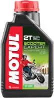 Motul Scooter Expert 2T Synthetic Engine Motor Oil 1 Quart Liter