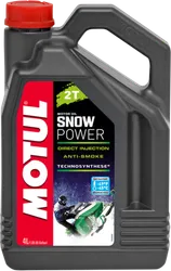 Motul Snowpower 2T Synthetic Engine Motor Oil 4 Liter 1 Gallon