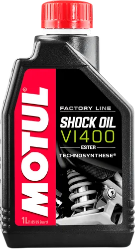 Motul Factory Line V1400 Ester Fork Shock Oil Fluid 1 Liter Quart