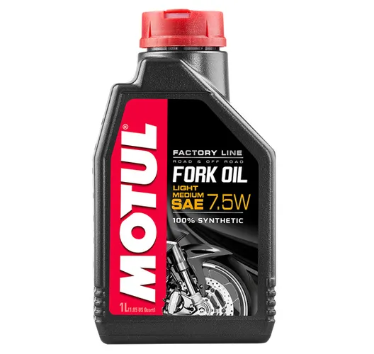 Motul Factory Line 7.5W Synthetic Fork Oil 1 Liter Quart